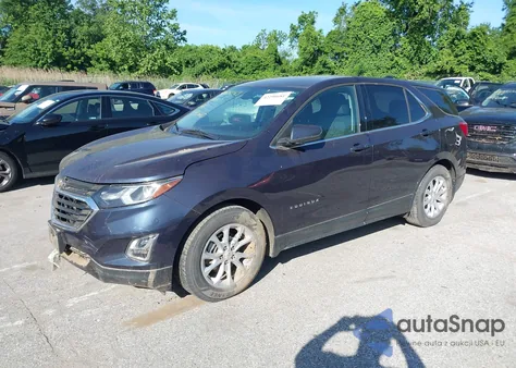 2018 Chevrolet Equinox Lt из США, поврежденный, VIN 3GNAXSEV9JS512597